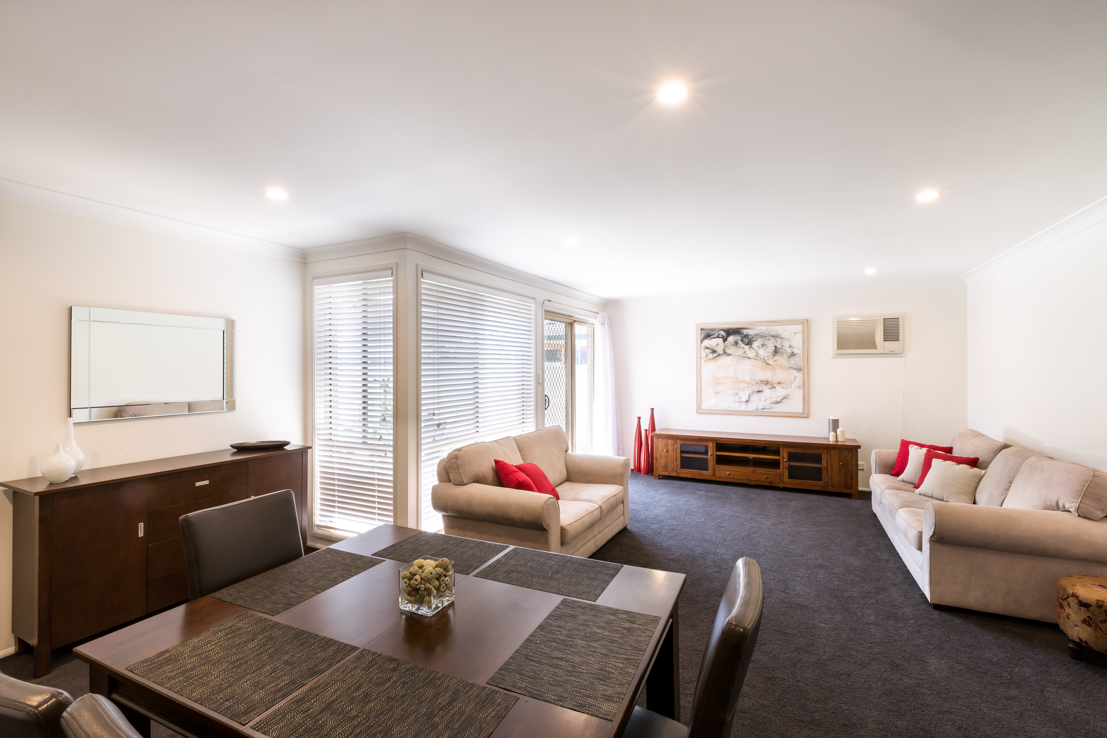 Real estate photography, Lounge Room of Tuggerah 4 Bedroom house