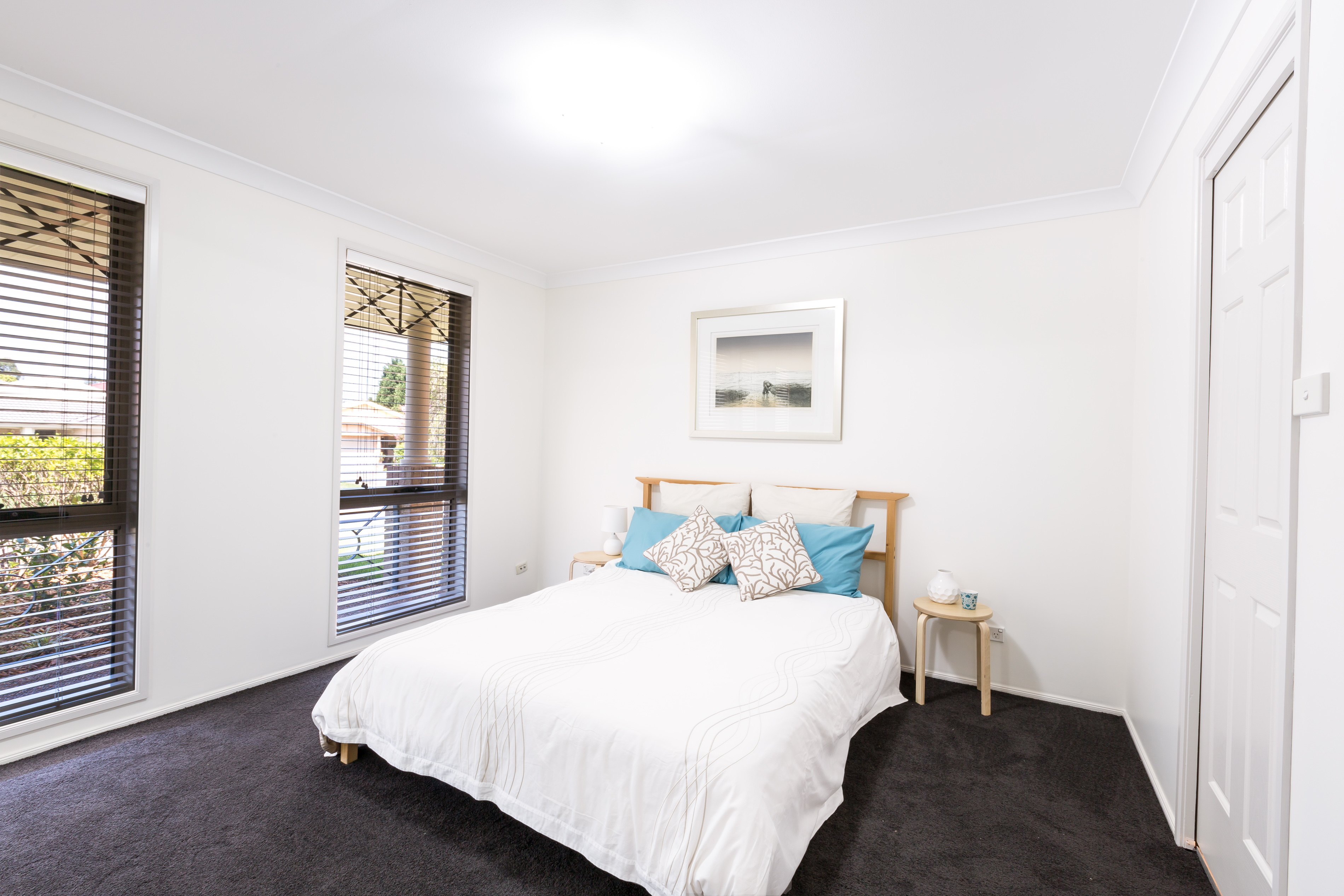 Real estate photography, Master Bedroom of Tuggerah 4 Bedroom house