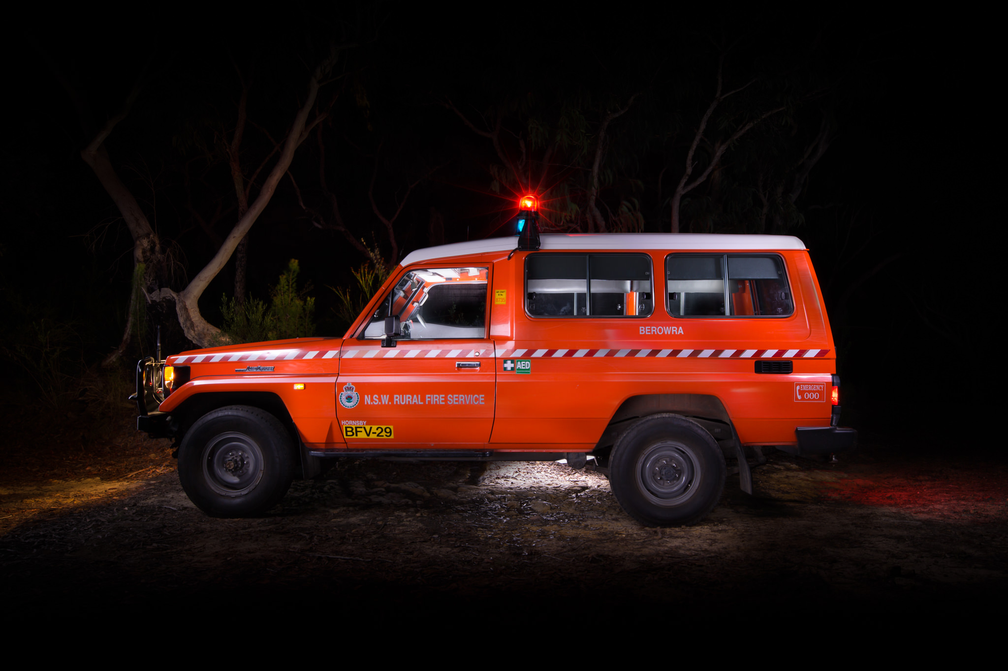 Berowra RFS Land Cruiser - Emergency Service Vehicle Photography